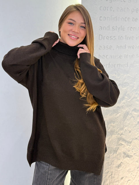 Oversized Knit Pullover