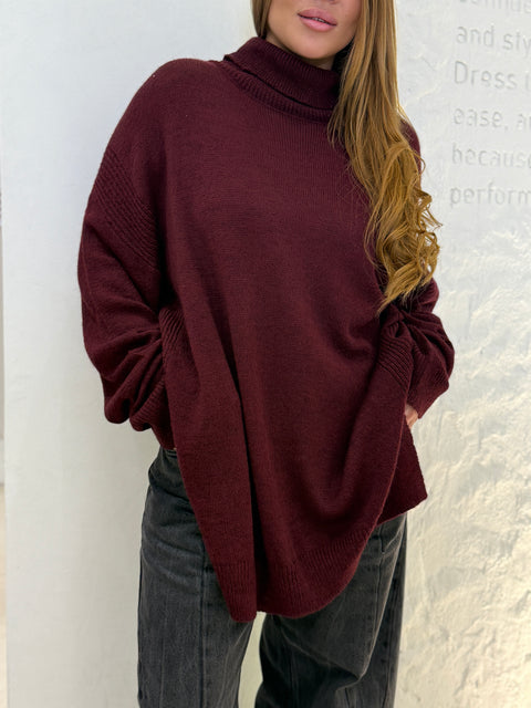 Oversized Knit Pullover