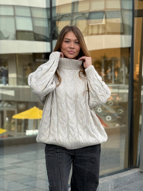 Cable Knit Pullover