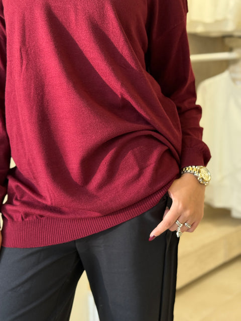 Basic Loose Knit Sweater