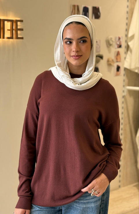 Basic Loose Knit Sweater