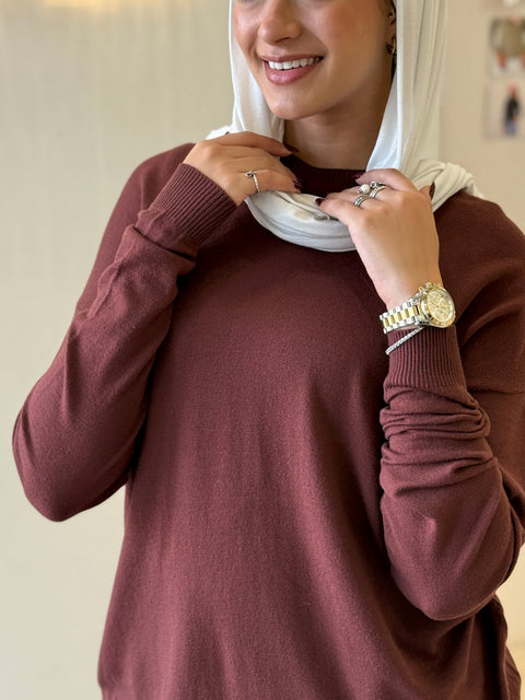 Basic Loose Knit Sweater