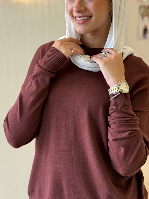 Basic Loose Knit Sweater