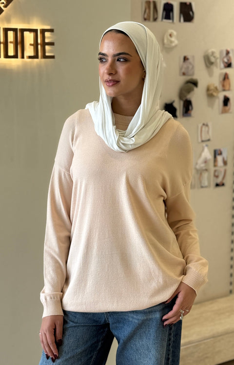 Basic Loose Knit Sweater