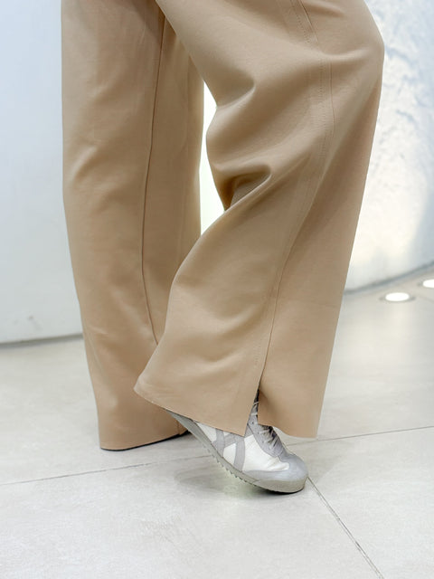 Warm Side Slit Pants