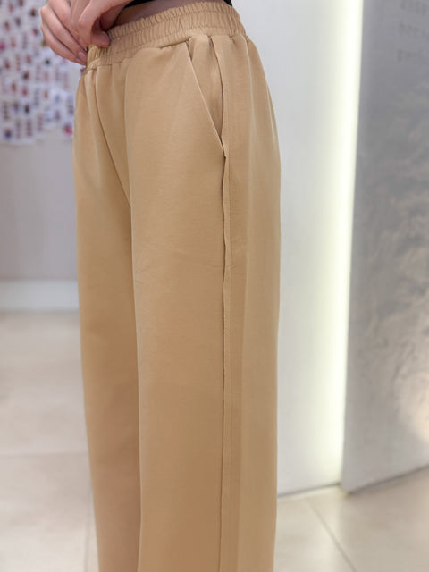 Warm Side Slit Pants