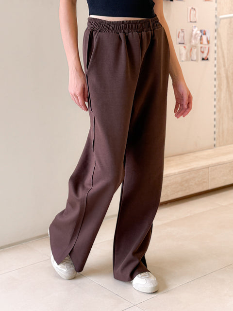 Warm Side Slit Pants
