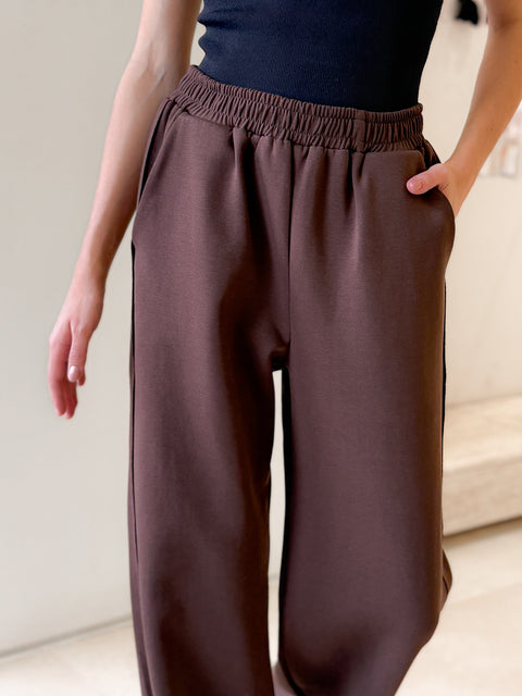 Warm Side Slit Pants