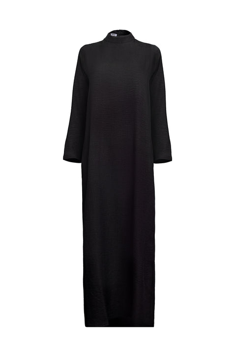 Basic Black Sleeve Dress