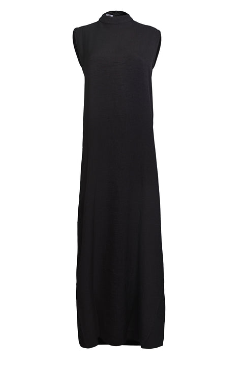 Basic Black Sleeveless Dress
