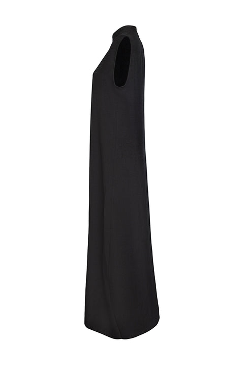 Basic Black Sleeveless Dress