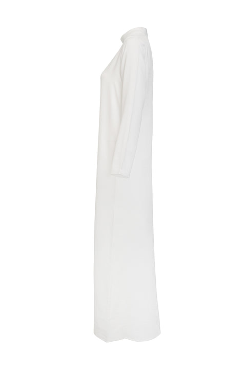 Basic white Sleeve Dress