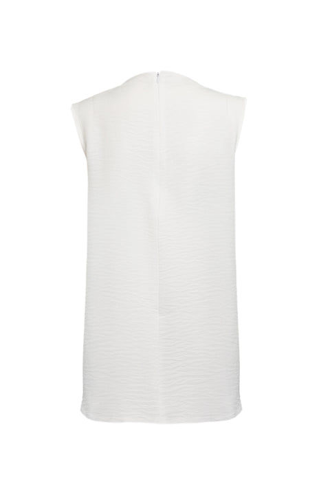 Boat neck Sleeveless Midi Top