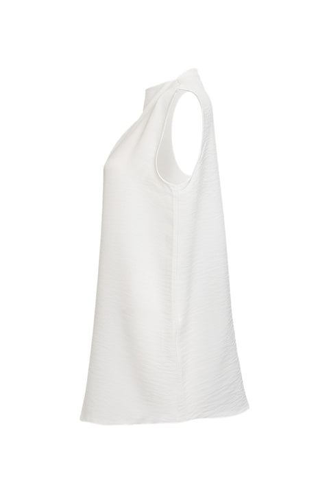 Boat neck Sleeveless Midi Top