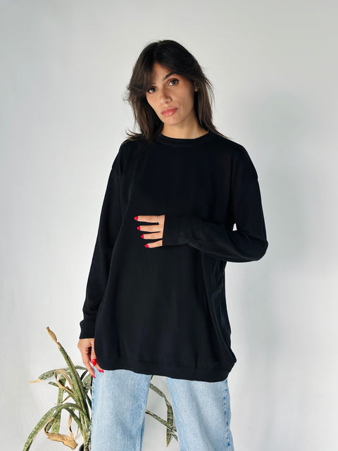 Basic Loose Knit Sweater