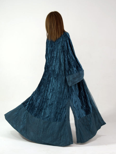 Grace Velvet Tulle Kaftan