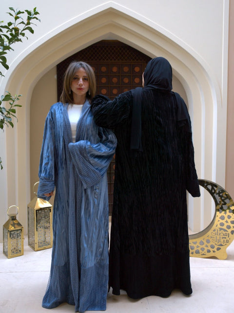Grace Velvet Tulle Kaftan