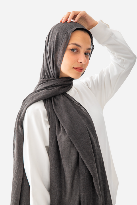 Wide Woven Scarf