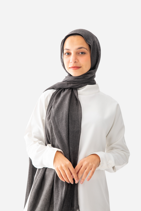 Wide Woven Scarf