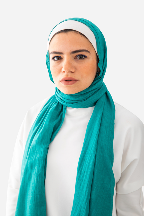 Wide Woven Scarf