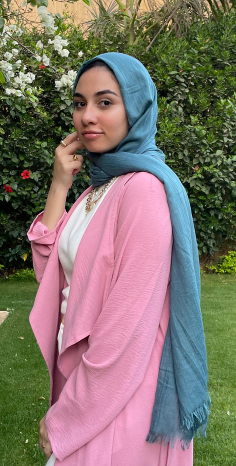 Wide Woven Scarf